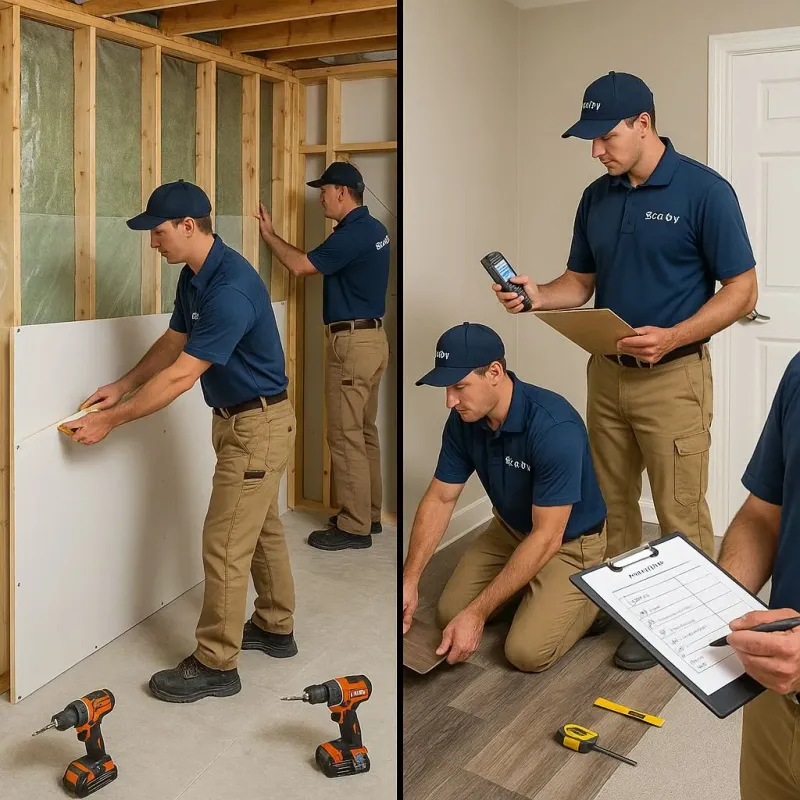 Repairs and Reconstruction process in Sylvan Beach, NY