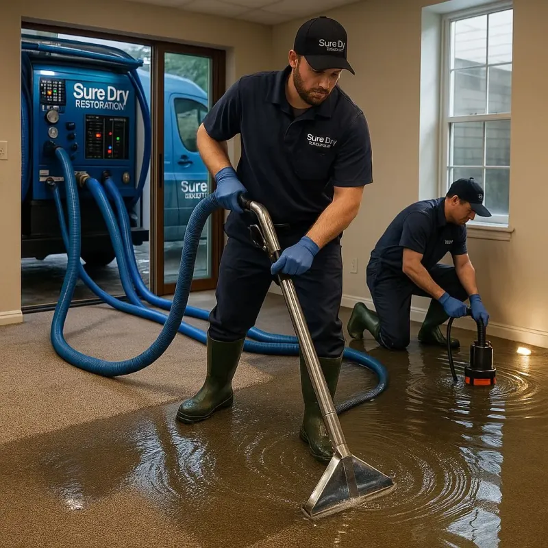 Water Extraction and Removal process in Sylvan Beach, NY